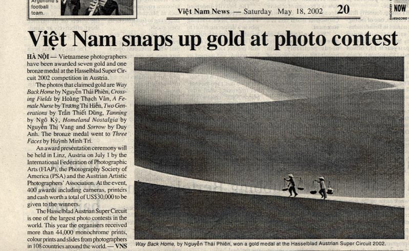 Việt Nam snaps up gold at photo contest