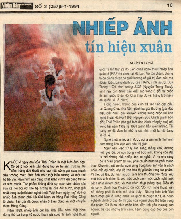 Nhiếp ảnh - Tín hiệu xuân